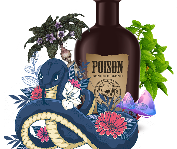 Magick & Poison Button